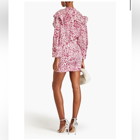 IRO Gira Dress in color white/pink - Picture 3 of 17